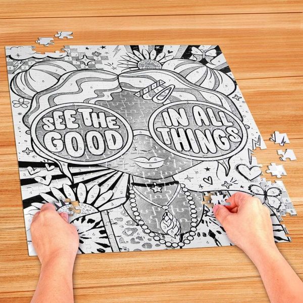 Fashion Angels See The Good Coloring Puzzle Hot on Sale - Image 4