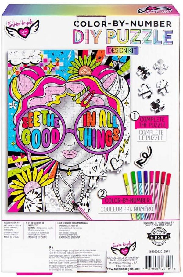 Fashion Angels See The Good Coloring Puzzle Hot on Sale - Image 3