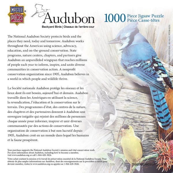 Backyard Birds 1000 Piece Jigsaw Puzzle on Sale - Image 2