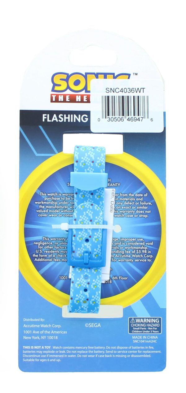 Sonic the Hedgehog Flashing Light LCD Kids Watch Online Hot Sale - Image 2