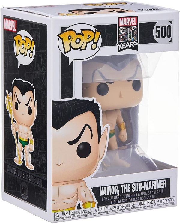 Marvel 80th Anniversary Funko POP Vinyl Figure | First Appearance Namor Online Hot Sale - Image 3
