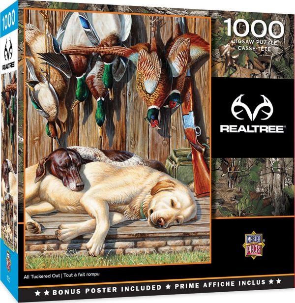 All Tuckered Out 1000 Piece Jigsaw Puzzle Hot on Sale