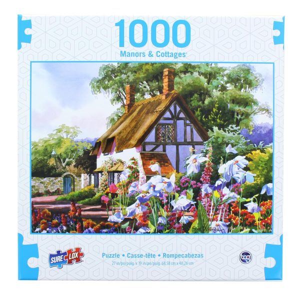 Manors & Cottages 1000 Piece Jigsaw Puzzle | April Cottage Online