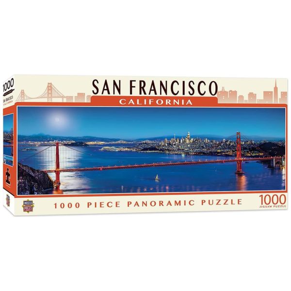 San Francisco California 1000 Piece Panoramic Jigsaw Puzzle Online Sale